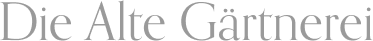 Die Alte Gärtnerei logo black